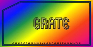 Düzenlenebilir renklere ve soyut arkaplanlara sahip metin efektleri ticari markalaşma için uygundur