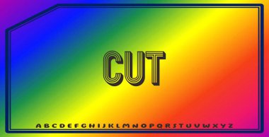 Düzenlenebilir renklere ve soyut arkaplanlara sahip metin efektleri ticari markalaşma için uygundur