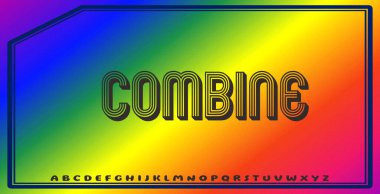 Düzenlenebilir renklere ve soyut arkaplanlara sahip metin efektleri ticari markalaşma için uygundur