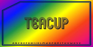 Düzenlenebilir renklere ve soyut arkaplanlara sahip metin efektleri ticari markalaşma için uygundur