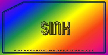 Düzenlenebilir renklere ve soyut arkaplanlara sahip metin efektleri ticari markalaşma için uygundur