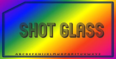 Düzenlenebilir renklere ve soyut arkaplanlara sahip metin efektleri ticari markalaşma için uygundur