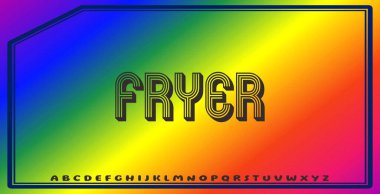 Düzenlenebilir renklere ve soyut arkaplanlara sahip metin efektleri ticari markalaşma için uygundur