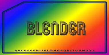 Düzenlenebilir renklere ve soyut arkaplanlara sahip metin efektleri ticari markalaşma için uygundur