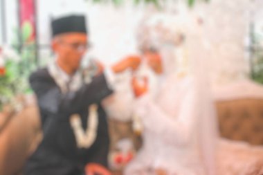 Restoranda düğün töreni