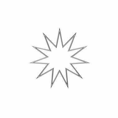 yıldız simgesi logo vektör illüstrasyon tasarımı