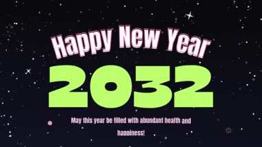 Mutlu yıllar. 2020 metin.