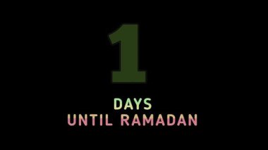 Ramazan metin canlandırmasına günler