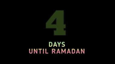Ramazan metin canlandırmasına günler