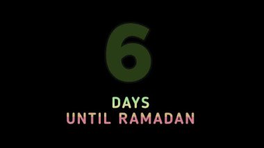 Ramazan metin canlandırmasına günler