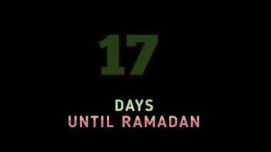 Ramazan metin canlandırmasına günler