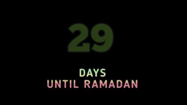 Ramazan metin canlandırmasına günler