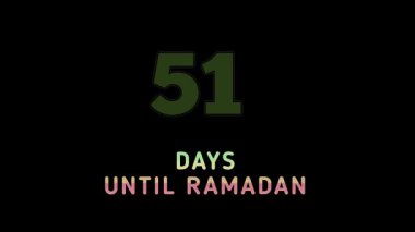 Ramazan metin canlandırmasına günler