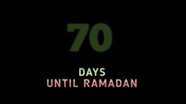 Ramazan metin canlandırmasına günler