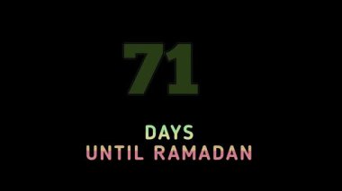 Ramazan metin canlandırmasına günler