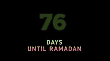 Ramazan metin canlandırmasına günler