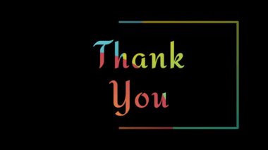 Yapabilirsin. Teşekkür kartı. vektör