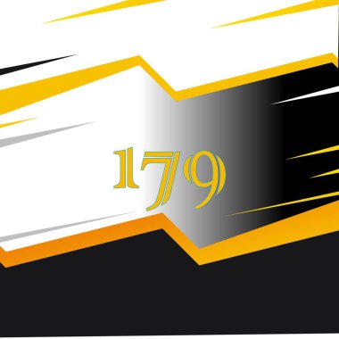 yıl modern doğum günü pankartı vektör illüstrasyon tasarımı.