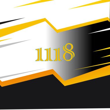 yıl modern doğum günü pankartı vektör illüstrasyon tasarımı.