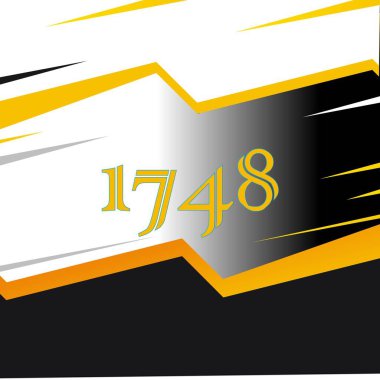 yıl modern doğum günü pankartı vektör illüstrasyon tasarımı.