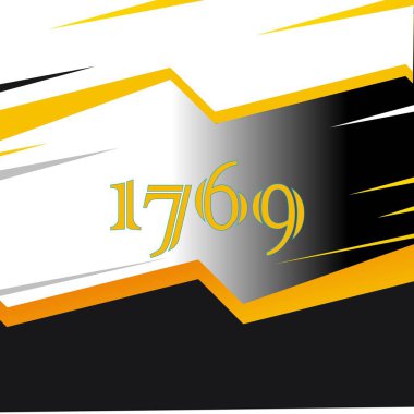 yıl modern doğum günü pankartı vektör illüstrasyon tasarımı.