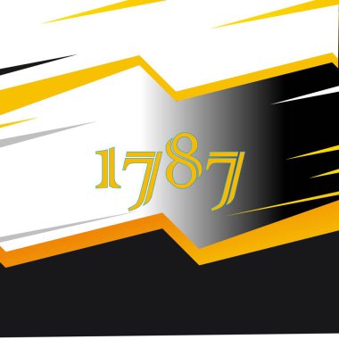 yıl modern doğum günü pankartı vektör illüstrasyon tasarımı.