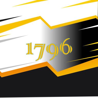 yıl modern doğum günü pankartı vektör illüstrasyon tasarımı.