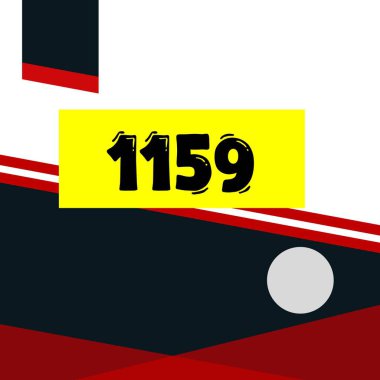 yıl modern doğum günü pankartı vektör illüstrasyon tasarımı.