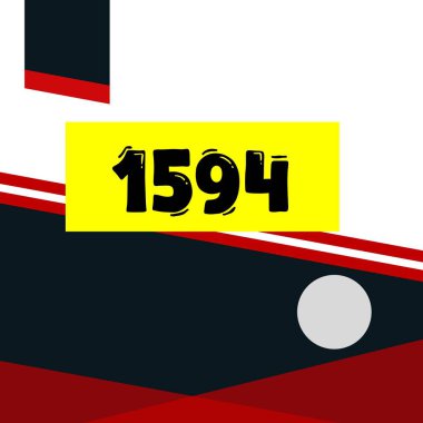 yıl modern doğum günü pankartı vektör illüstrasyon tasarımı.