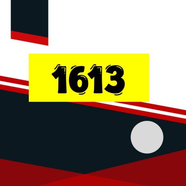 yıl modern doğum günü pankartı vektör illüstrasyon tasarımı.