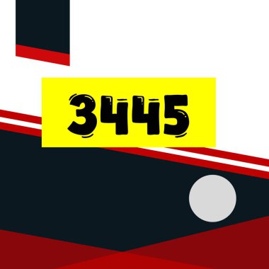 yıl modern doğum günü pankartı vektör illüstrasyon tasarımı.