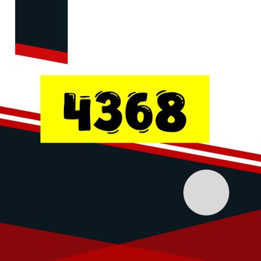 yıl modern doğum günü pankartı vektör illüstrasyon tasarımı.