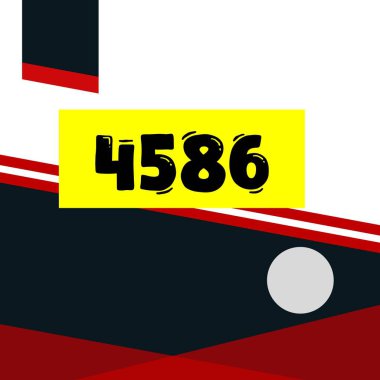 yıl modern doğum günü pankartı vektör illüstrasyon tasarımı.