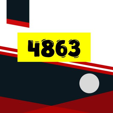 yıl modern doğum günü pankartı vektör illüstrasyon tasarımı.