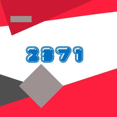 yıl modern doğum günü pankartı vektör illüstrasyon tasarımı.