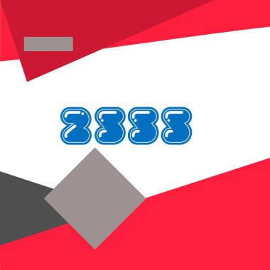 yıl modern doğum günü pankartı vektör illüstrasyon tasarımı.