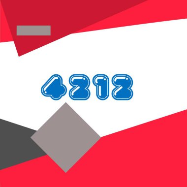 yıl modern doğum günü pankartı vektör illüstrasyon tasarımı.