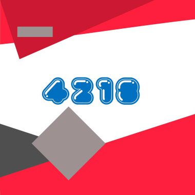 yıl modern doğum günü pankartı vektör illüstrasyon tasarımı.