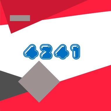 yıl modern doğum günü pankartı vektör illüstrasyon tasarımı.