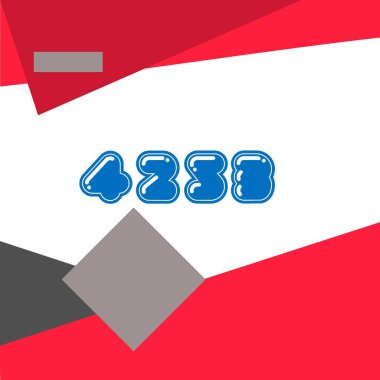 yıl modern doğum günü pankartı vektör illüstrasyon tasarımı.