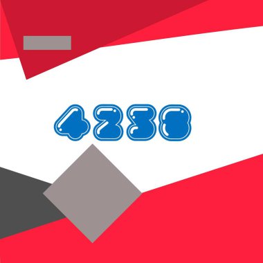 yıl modern doğum günü pankartı vektör illüstrasyon tasarımı.