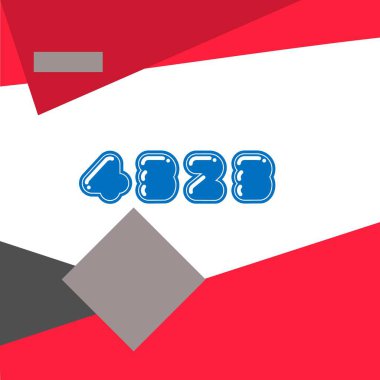 yıl modern doğum günü pankartı vektör illüstrasyon tasarımı.