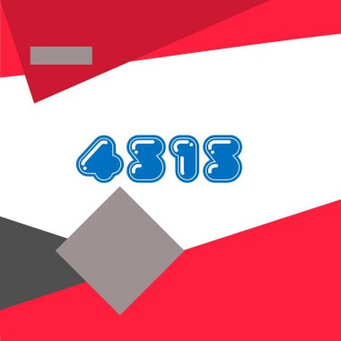 yıl modern doğum günü pankartı vektör illüstrasyon tasarımı.