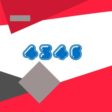 yıl modern doğum günü pankartı vektör illüstrasyon tasarımı.