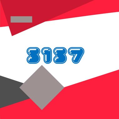 yıl modern doğum günü pankartı vektör illüstrasyon tasarımı.