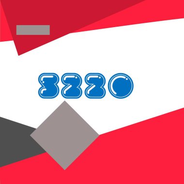 yıl modern doğum günü pankartı vektör illüstrasyon tasarımı.