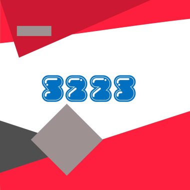 yıl modern doğum günü pankartı vektör illüstrasyon tasarımı.