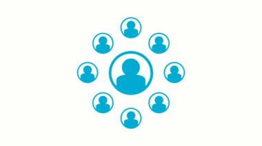 İş dünyası için karlı hedef pazar araştırmalarının animasyonu