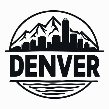 Muhteşem Rocky Dağları 'na karşı kurulmuş güzel Denver silueti, Colorado' nun şehir karmaşıklığı ve doğal harikalar karışımını gözler önüne seriyor, seyahat ve manzara projeleri için ideal..