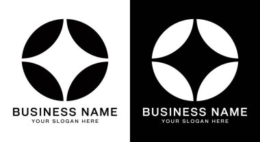 Zenginlik firmaları için ideal siyah yarı daire birlik unsurlarına sahip zarif logo tasarımı, sağlık ve bütünsel refahı destekleyen işletmeler için mükemmel uyum dengesi ve profesyonelliği temsil etmektedir.